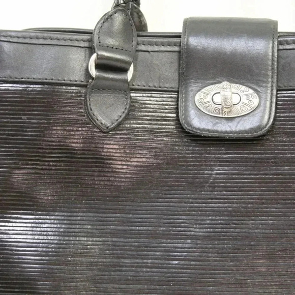 BRIGHTON vintage textured leather satchel - Picture 4 of 12